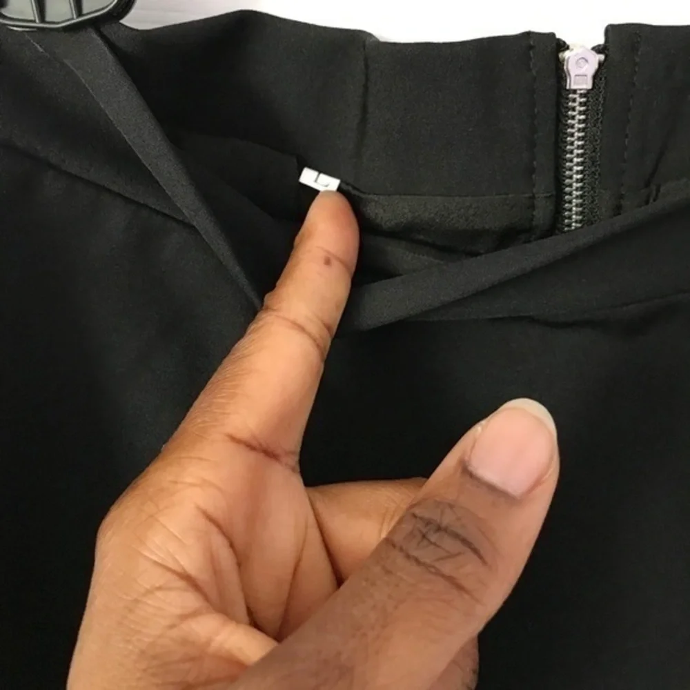 Black 2 piece midi skirt set - Picture 3 of 7